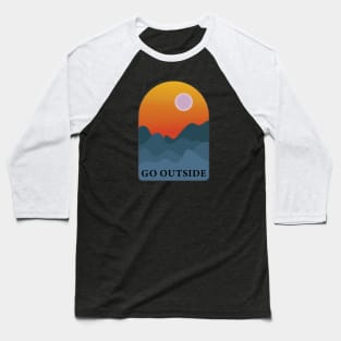 Go Outside Baseball T-Shirt